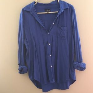 American Eagle button up